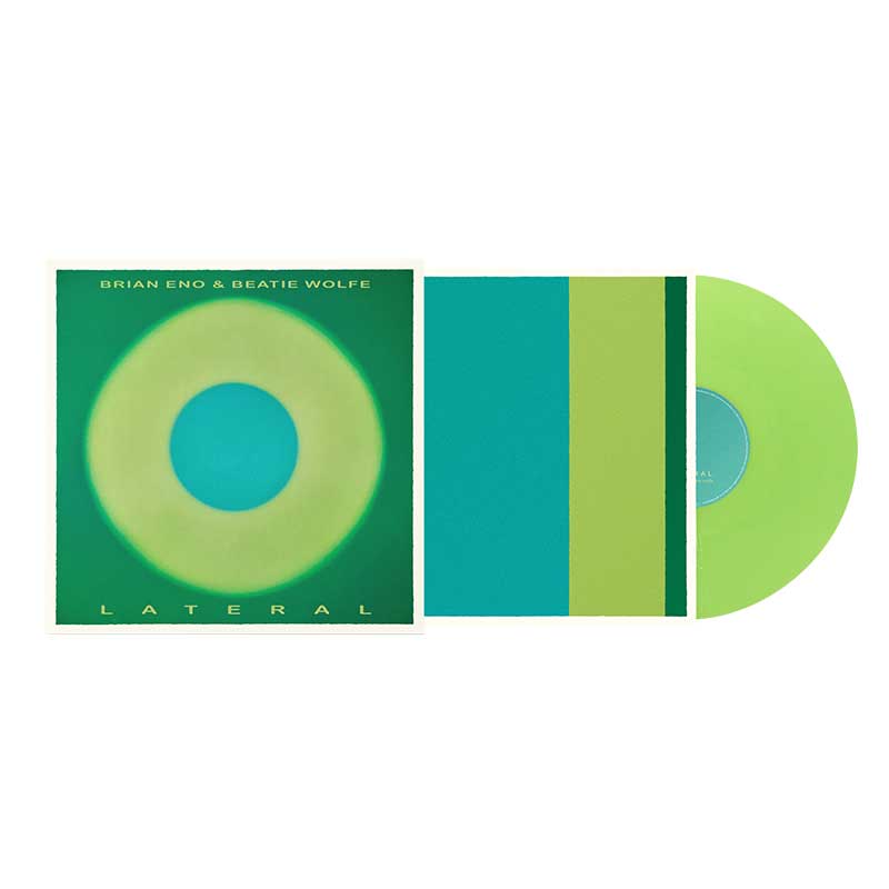 Brian Eno, Beatie Wolfe: Lateral Transparent Lime LP